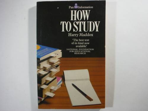 How to Study - Harry Maddox - 1980