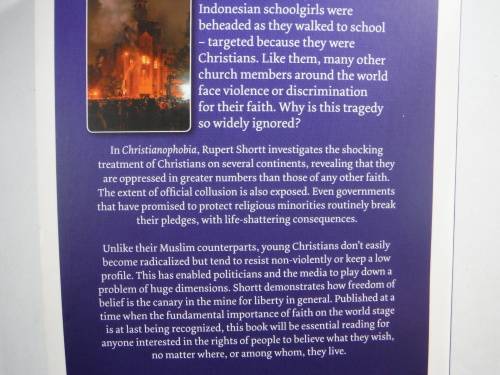Christianophobia : A Faith Under Attack - Rupert Shortt