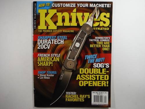 Knives Illustrated Magazine - April 2008