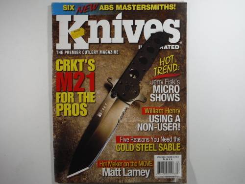 Knives Illustrated Magazine - April 2009