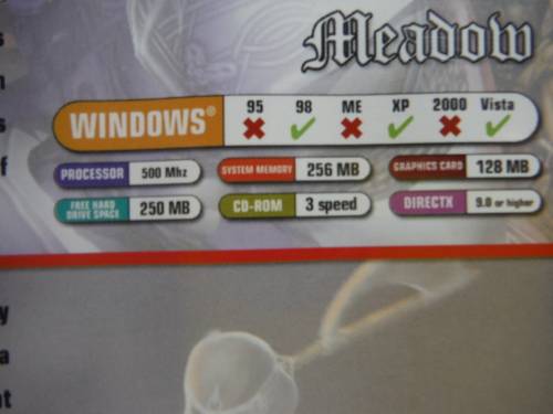 Box Set of 10 Fantasy Games - PC - CD ROM