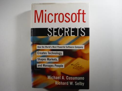 Microsoft Secrets - Hardcover - Michael A. Cusumano