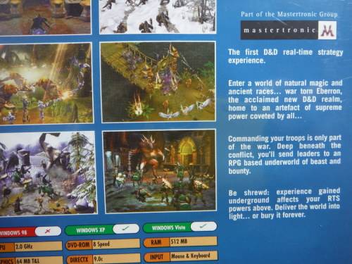 Dungeons and Dragons : Dragonshard - PC DVD ROM - RPG Game