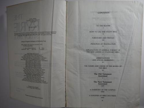 The Ryrie Study Bible : New American Standard - 1978