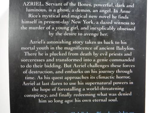 Servant of the Bones - Anne Rice