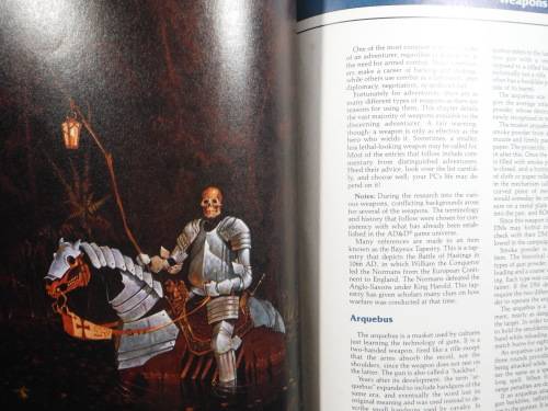 Advanced Dungeons and Dragons 2nd Edition : Dungeon Master`s Guide - Arms and Equipment Guide