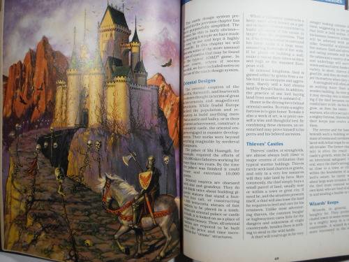Advanced Dungeons and Dragons 2nd Edition : Dungeon Master`s Guide - The Castle Guide