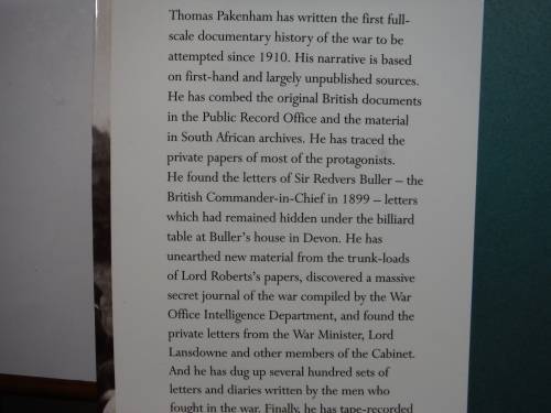 The Boer War - Thomas Pakenham - 1998 Edition