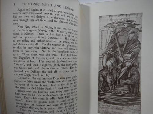 Teutonic Myth and Legend - Donald A. Mackenzie - Published 1912 - Rare Find