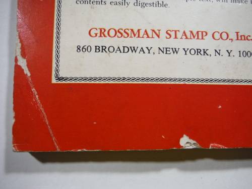 Stamp Collector`s Handbook : A Valuable Storehouse of Philatelic Knowledge - Samuel Grossman