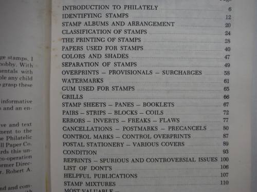 Stamp Collector`s Handbook : A Valuable Storehouse of Philatelic Knowledge - Samuel Grossman