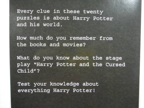 Harry Potter Crossword Puzzles - Patricia Janenko