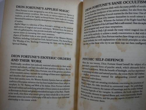 The Mystical Qabalah - Paperback - Dion Fortune - 1987 Edition