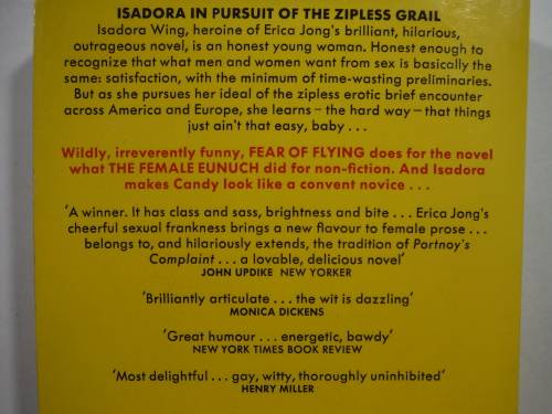 Fear of Flying - Paperback - Erica Jong - 1988