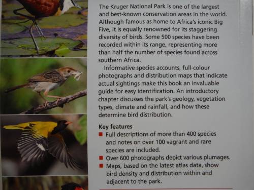 Guide to Birds of the Kruger National Park - Paperback - Warwick Tarboton