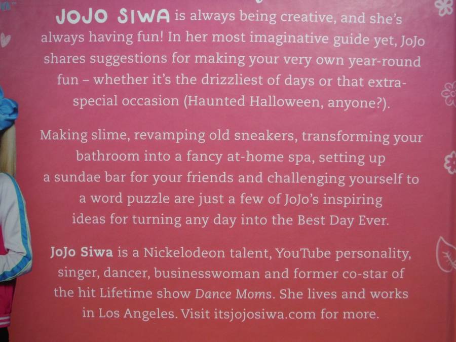 Jojo`s Guide to Making Your Own Fun - Hardcover - Jojo Siwa