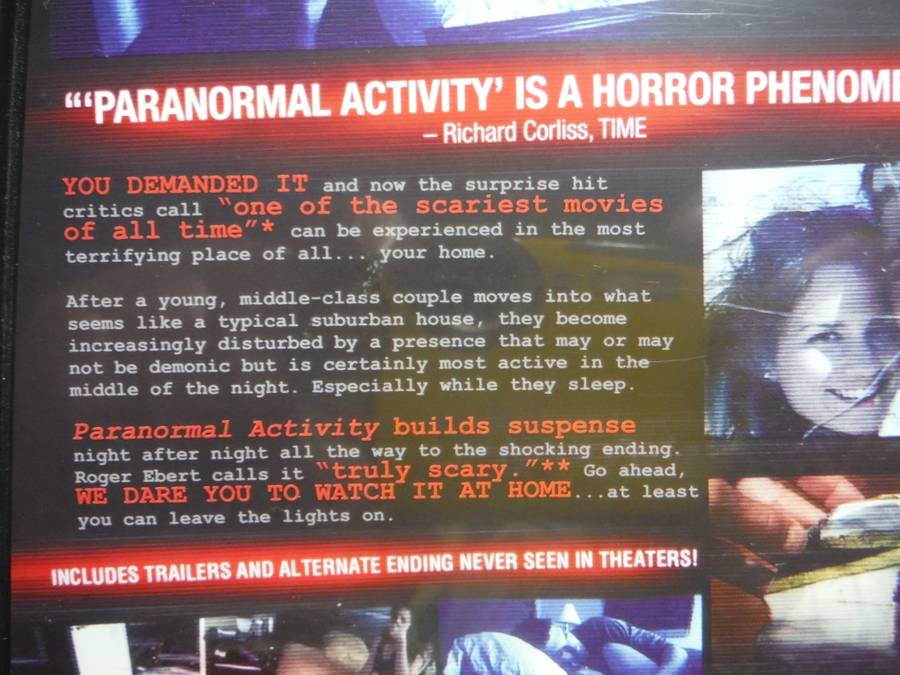 Paranormal Activity - DVD