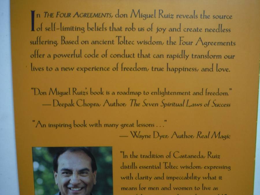 The Four Agreements : A Toltec Wisdom Book - Paperback - Don Miguel Ruiz