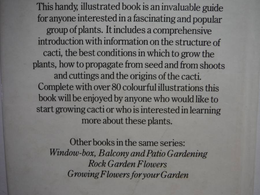 A Concise Guide in Colour : Cacti and Succulents - Hardcover - Rudolf Subik