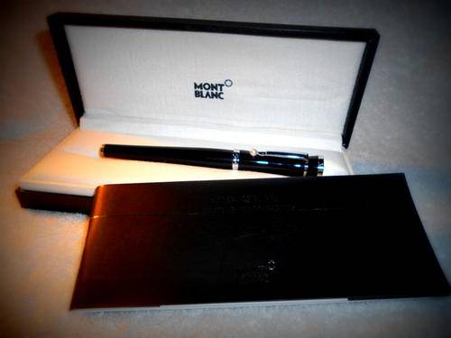 Pre-Owned Mont Blanc Fountain Pen-Complete with Documentation