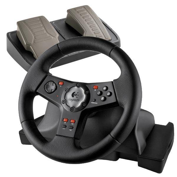 Logitech Formula Vibration Feedback Steering Wheel (PC compatible)