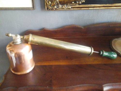 VERY OLD SPRAY   COPPER AND BRASS