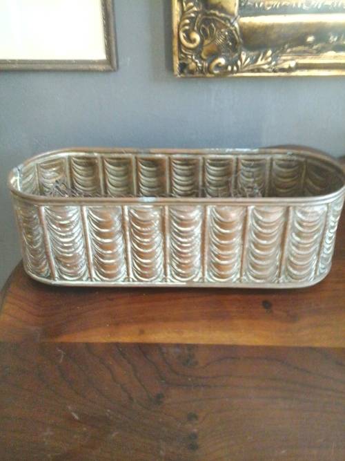 STUNNING COPPER PLANTER