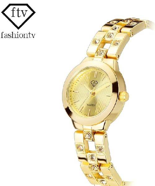 --***LADIES ** HOT FASHION **FTV~~ MIYOTA 2035 MOVEMENT QUARTZ WATCH** SS  STRAP