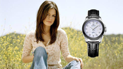 ***2015 MEGIR LeatherBlack Belt Luxury Date Ladies Watches Top Brand* ML5006L