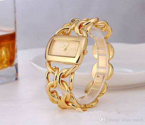 **Elegant Charming Baosaili  GOLD  Quartz Bracelet Watch  *