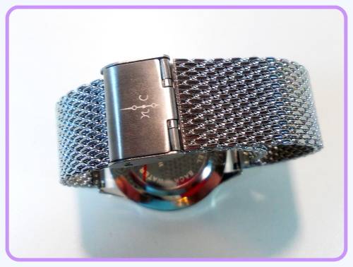 $199--***Womens Big Dial Nick Cabana Brand**Exclusive** White Dial Silver Stainless Steel Belt.**
