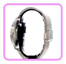 $199--***Womens Big Dial Nick Cabana Brand**Exclusive** White Dial Silver Stainless Steel Belt.**