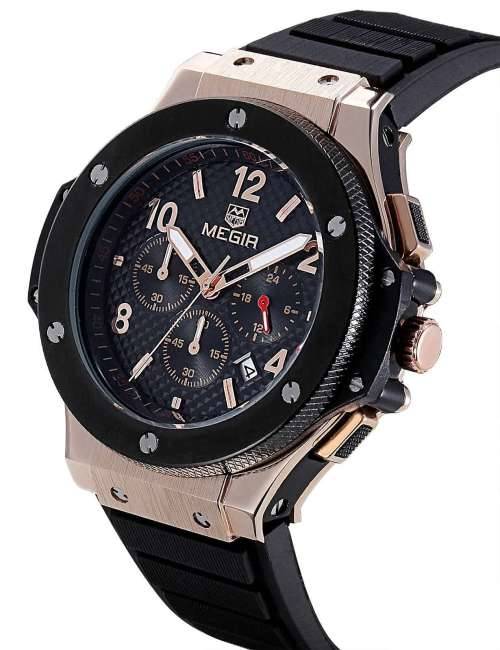 ***  Megir Brand Chronograph Business Mens Watch ** 6 Hands**