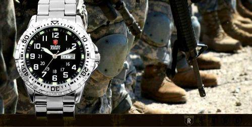 *** SHARK ARMY Brand Top ALL STEEL Date Day~ FREE SHIPPING!** Box, Book & Papers* Full House !