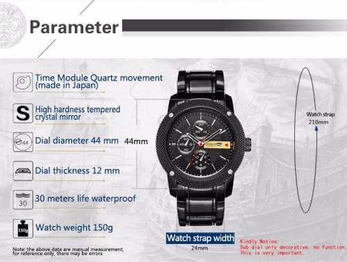 ***Elegant Curren 8069 HEAVY SILVER ALL STEEL MEN  QUALITY WATCH