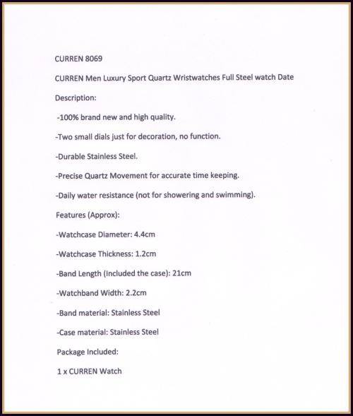 ***Elegant Curren 8069 HEAVY SILVER ALL STEEL MEN  QUALITY WATCH