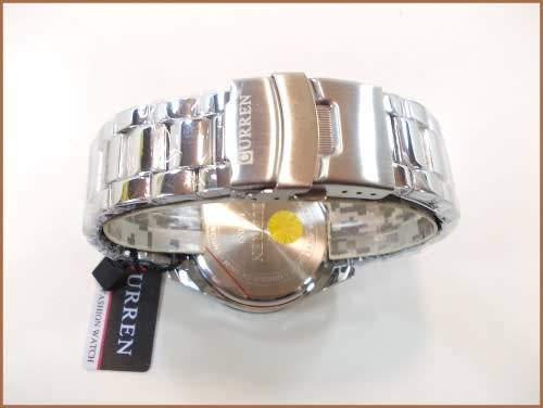 ** ALL STEEL 8053 **  by CURREN® * SILVER *