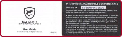 *$70* GOBLIN SHARK** - Men Dual Time Quartz Wrist Watch~ Real Musculine & Big**BOOK,BOX and PAPERS*