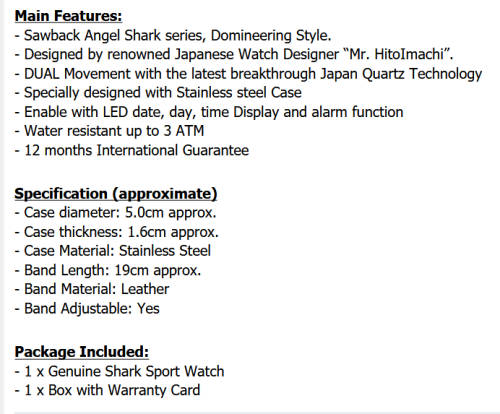 * $48.99 *SHARK*BIG HEAVY* -Luxury Men Digital LED Date Day Quartz Military Sport Wrist Watch
