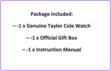 From UK** Magnifisant* Taylor Cole-**Any Occasion Ladies Dress Watch**Very Special*