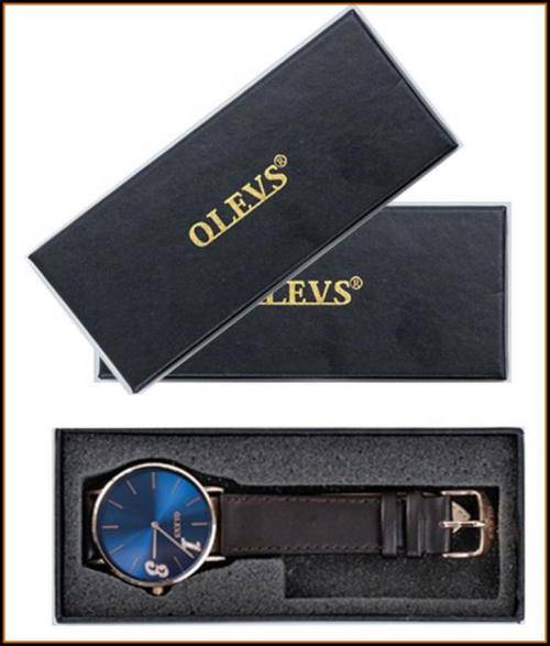 OLEVS  5872-Top Brand Luxury Waterproof Ceramic & Stainless Steel Strap Watch