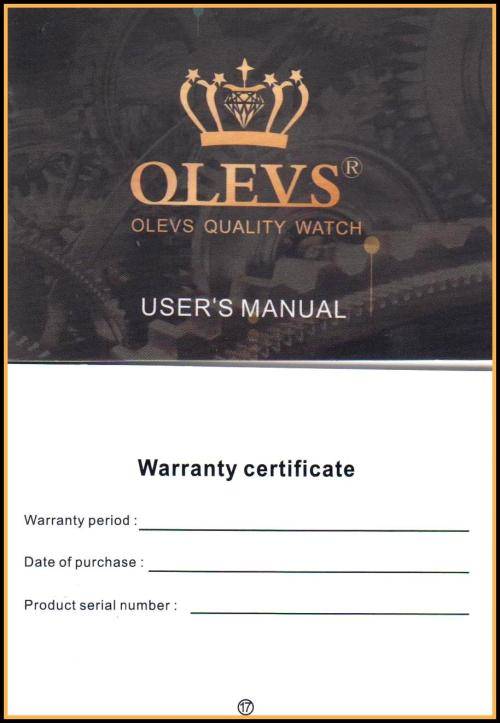 OLEVS  5872-Top Brand Luxury Waterproof Ceramic & Stainless Steel Strap Watch