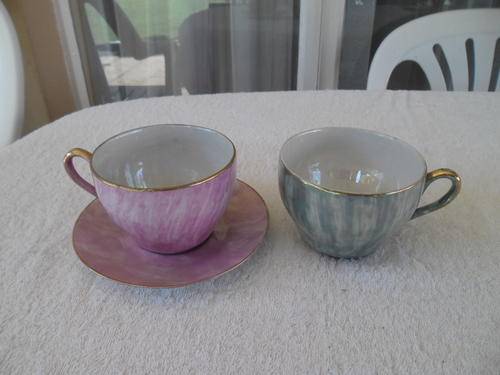 Large vintage cups and saucer
