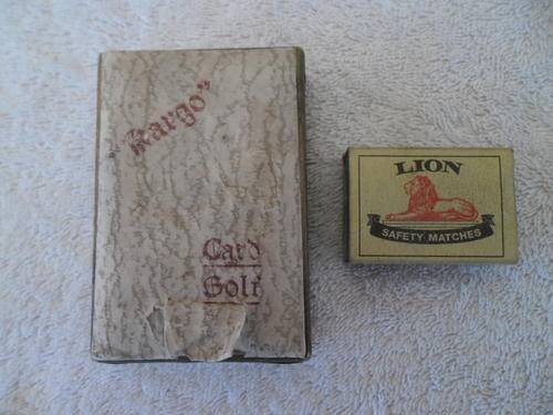 vintage kargo or card golf game