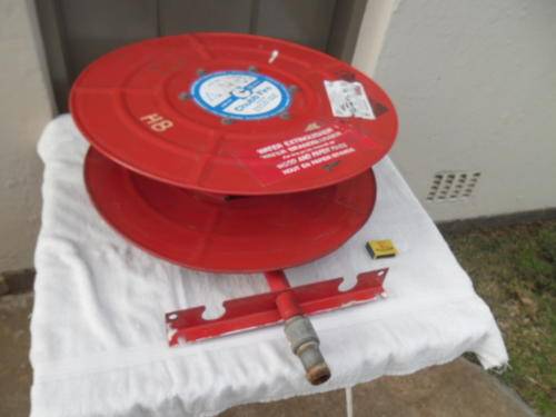 water fire extinguishermetal reel with steel pipes no hose pipe
