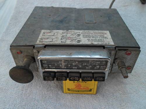 old Blaupunkt car radio don't no if it is working purchase as is