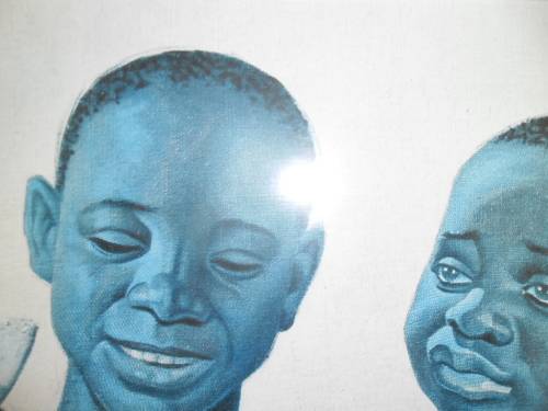 Tretchikoff Melon Time print with glass size is 490mm x 265mm postage is R75