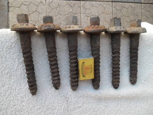 6 - old SAR bolts see dates on photos ordinary postage SAPO is R60 in RSA only