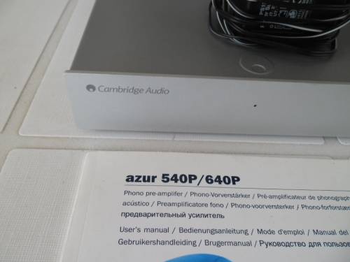 well look after Cambridge Audio 640P Phono stage with manual postage Postnet R120