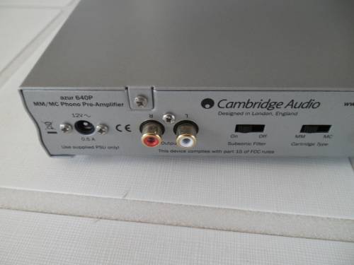 well look after Cambridge Audio 640P Phono stage with manual postage Postnet R120